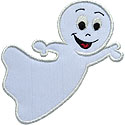 Happy Ghost Applique Design