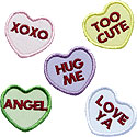 Heart Candy Applique Design