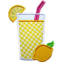 Lemonade With Lemons Applique Design