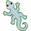 Lizard Applique Design