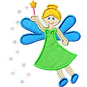 Magic Fairy Applique Design