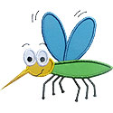 Mosquito Applique Design