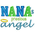 Nanas Angel Applique Design