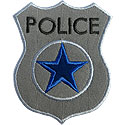 Police Badge Applique Design