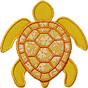 Sea Turtle Applique Design