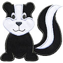 Skunk Applique Design