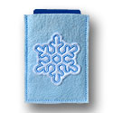 Snowflake Gift Card Applique Design