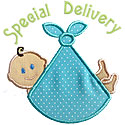 Special Delivery Applique Design