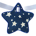 Star Banner Piece Applique Design