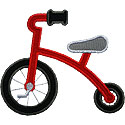 Tricycle Applique Design