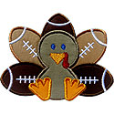 Turkey Football Applique Design