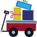 Wagon Gifts Applique Design