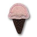 Ice Cream Cone Feltie Applique Design