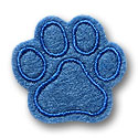 Paw Print Feltie Applique Design