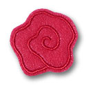 Rose Feltie Applique Design