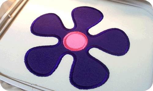 How to applique with embroidery machine