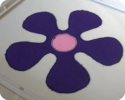 How to applique with embroidery machine