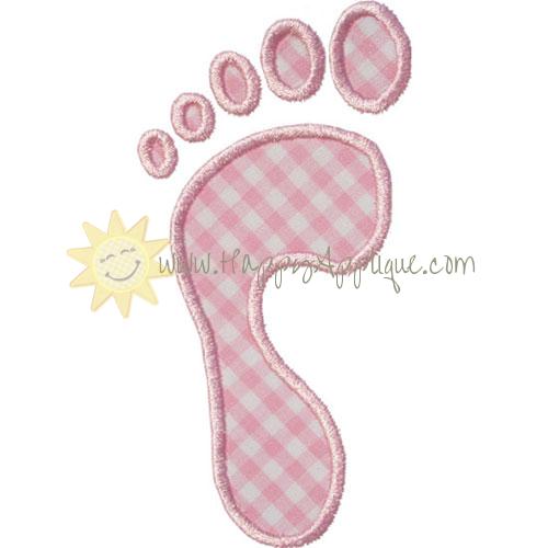 Footprint Applique Design