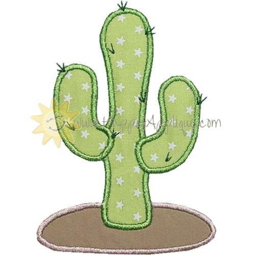 Cactus Applique Design