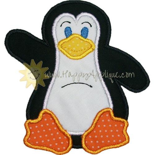 Penguin Applique Design