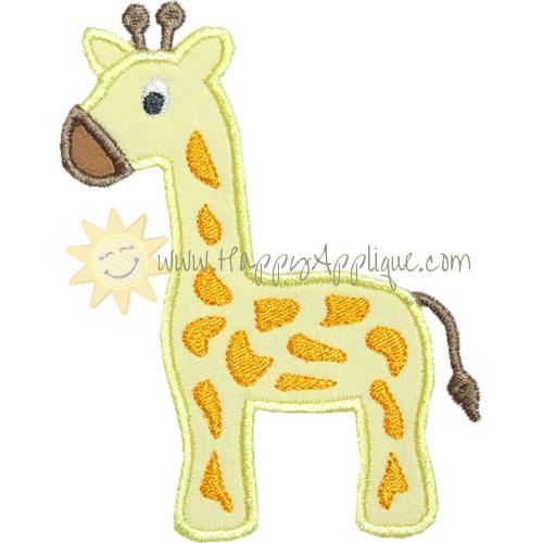 Giraffe Applique Design