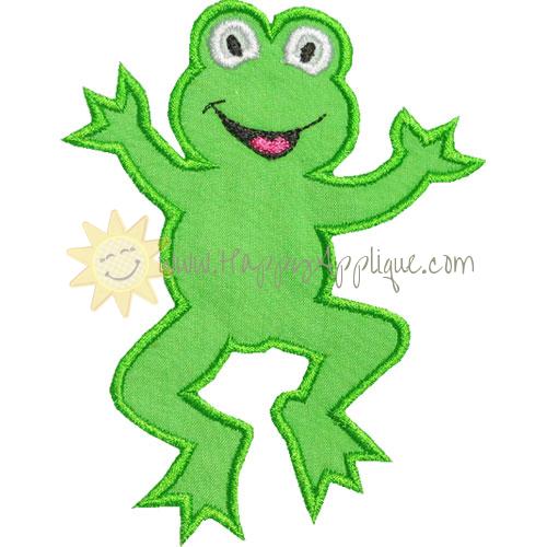 Jumping Frog Appilque Design