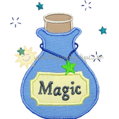 Magic Potion Applique Design