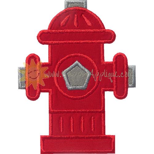 Fire Hydrant Applique Design