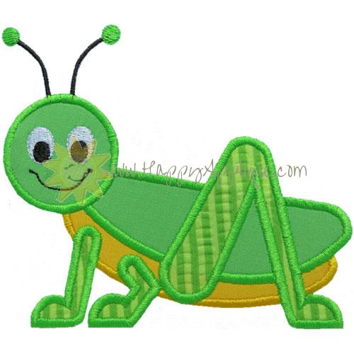 Grasshopper Applique Design