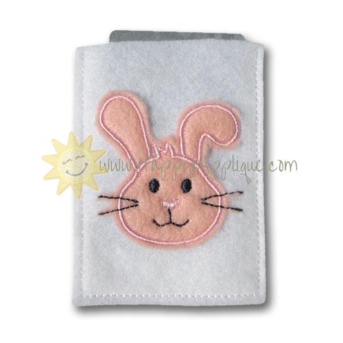 Bunny Rabbit Gift Card Applique Design