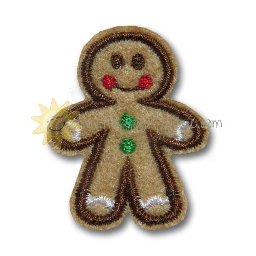 Gingerbread Boy Feltie Design