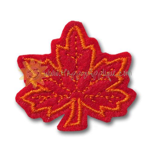 Maple Leaf Feltie Design